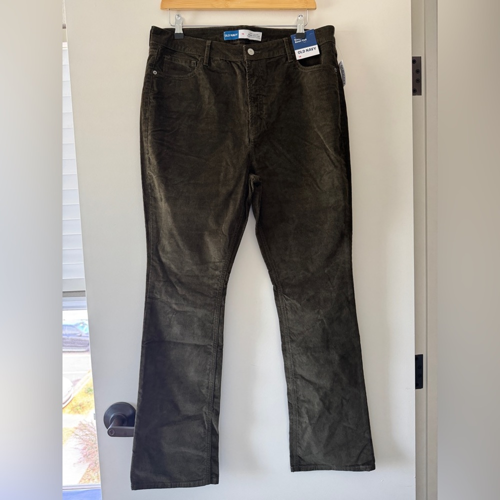 Old Navy Kicker Boot Cut Corduroy Pants
